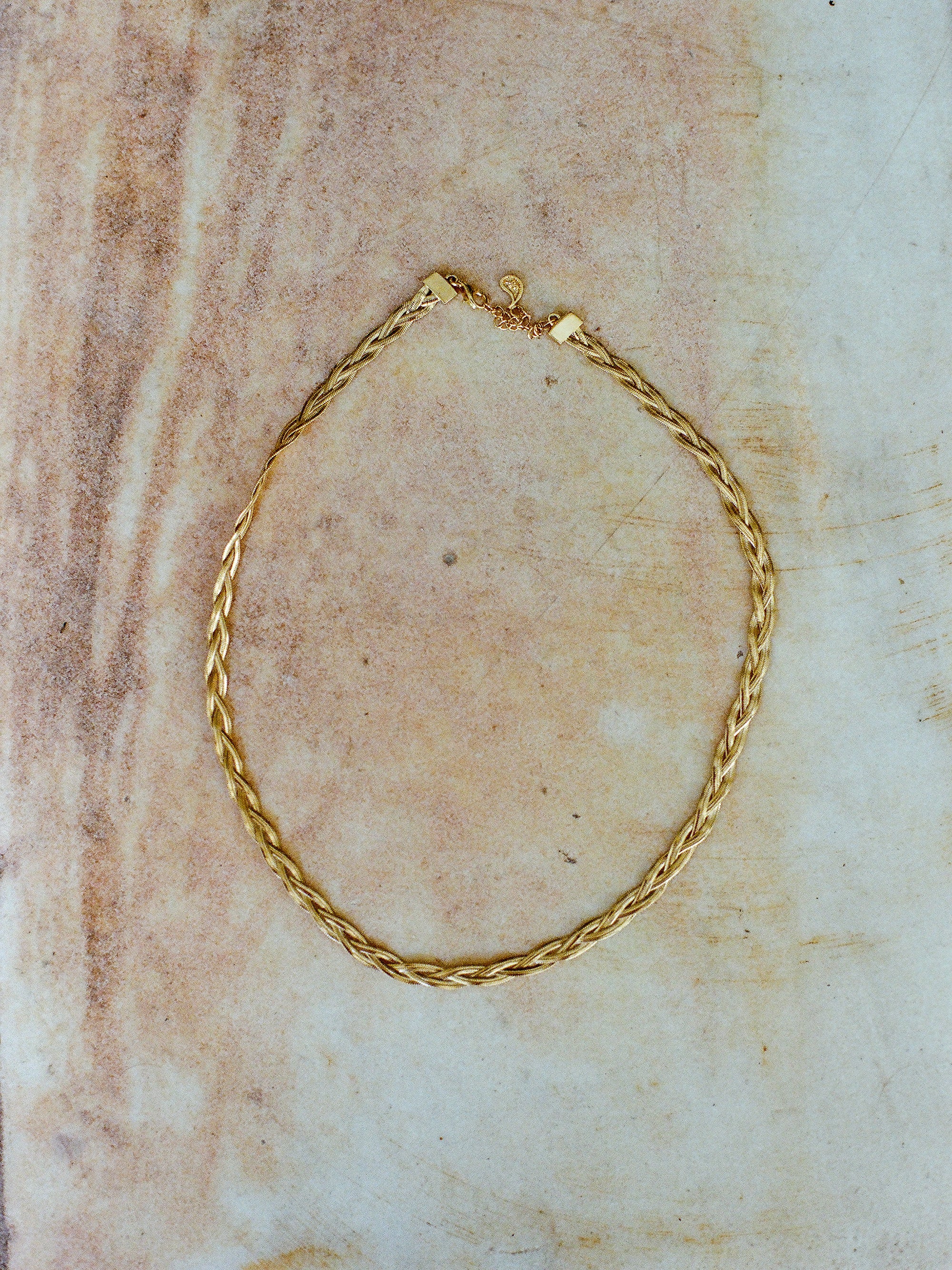 LIQUID BRAID SLIM NECKLACE