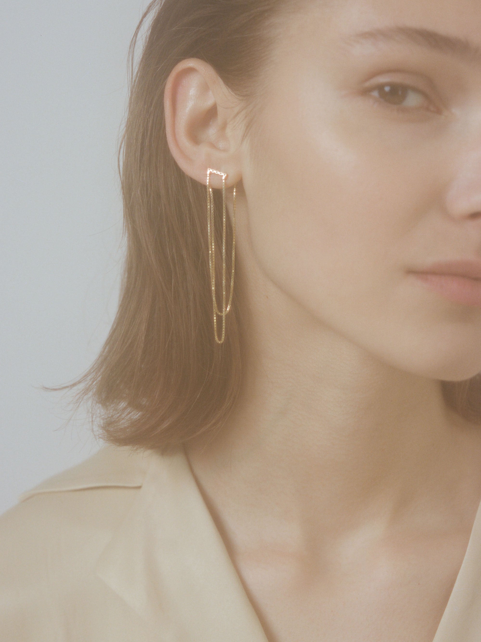 CURRENTS CROSS EARRINGS