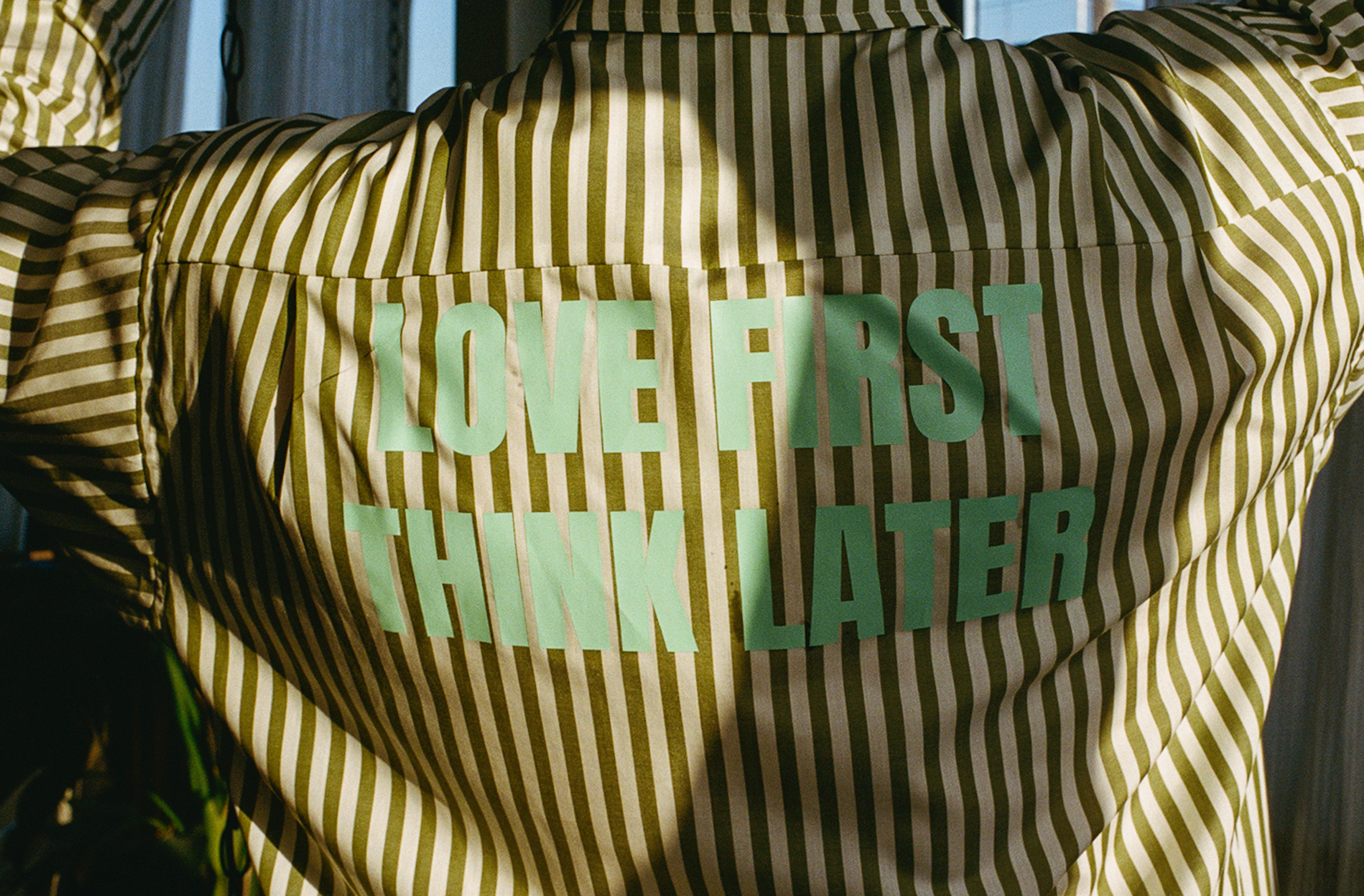 LOVE FIRST THINK LATER SHIRT