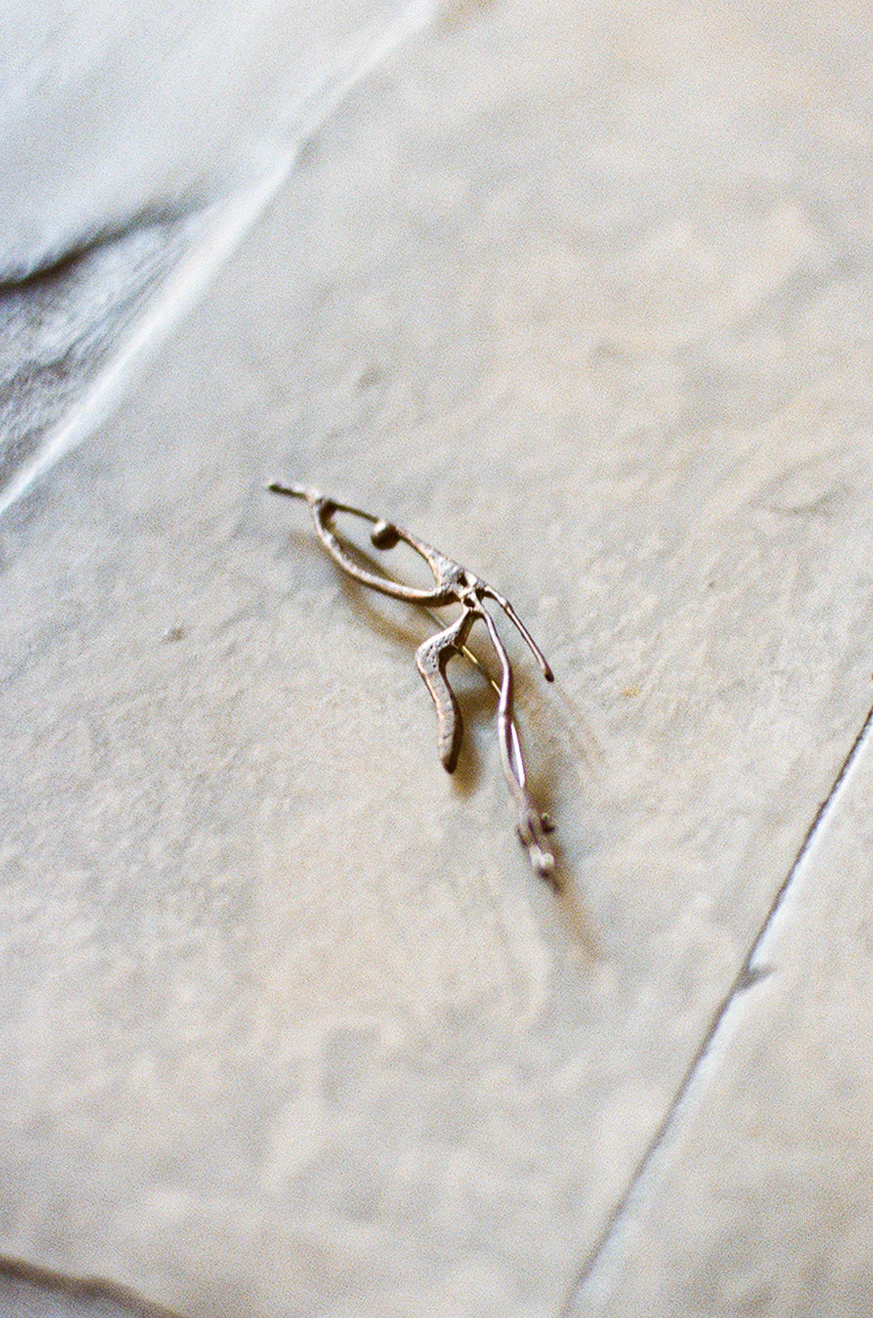 NORTHERN LIGHT SILVER BROACH