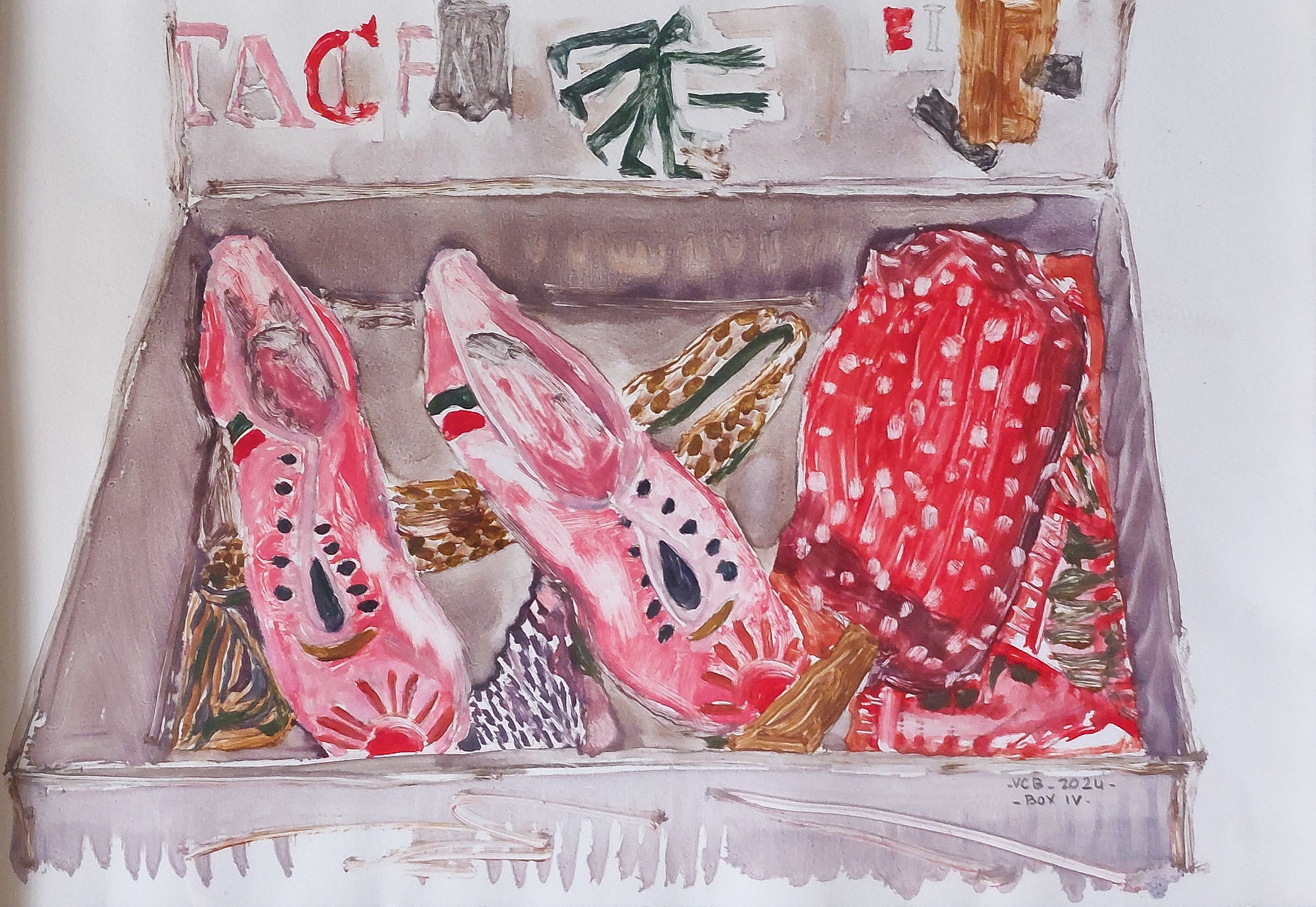 Box IV - Pink Shoes