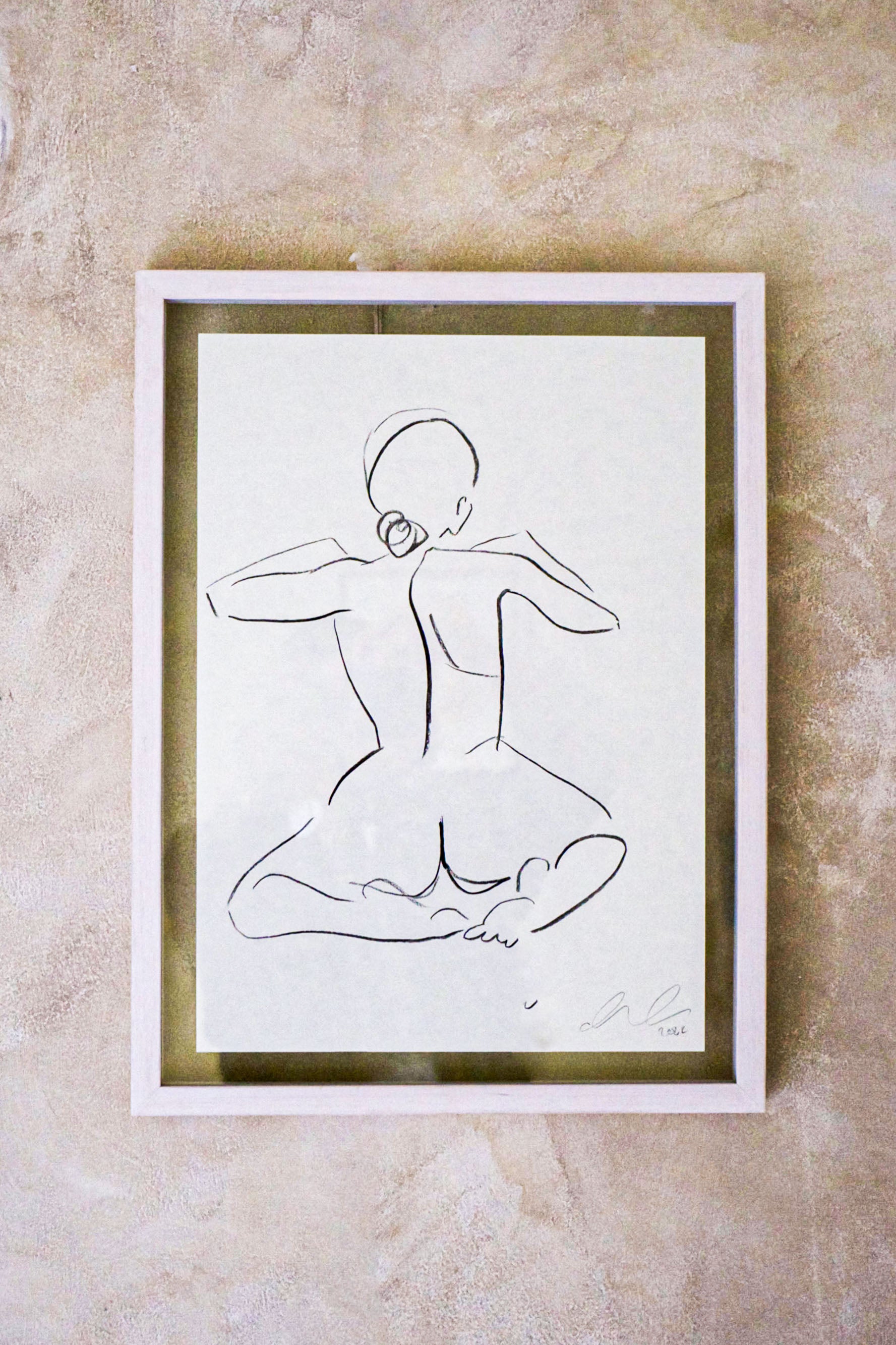 Seated Nude, small
