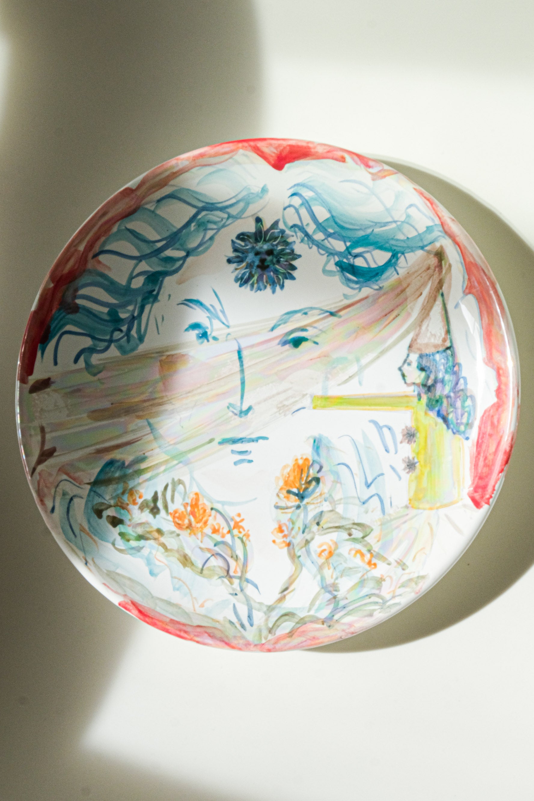 HANDPAINTED MAIOLICA PLATES