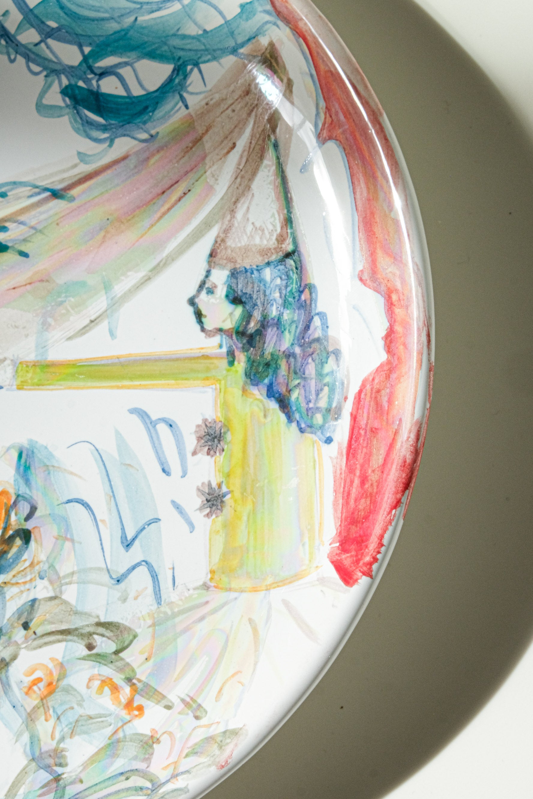 HANDPAINTED MAIOLICA PLATES