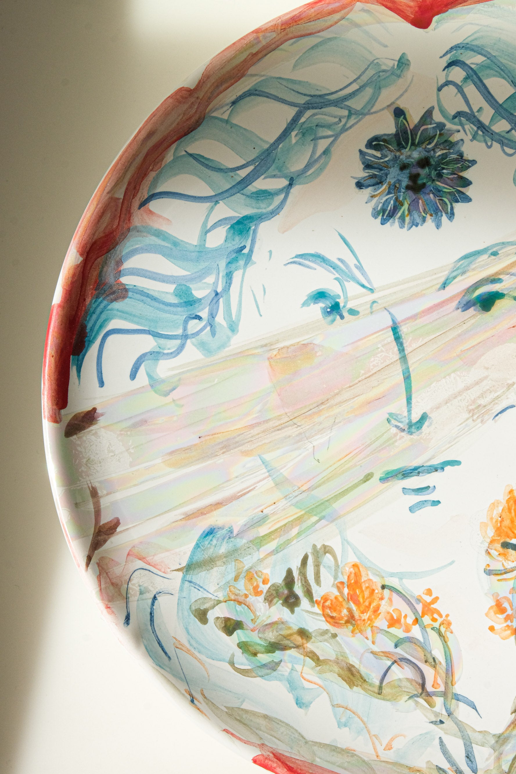 HANDPAINTED MAIOLICA PLATES