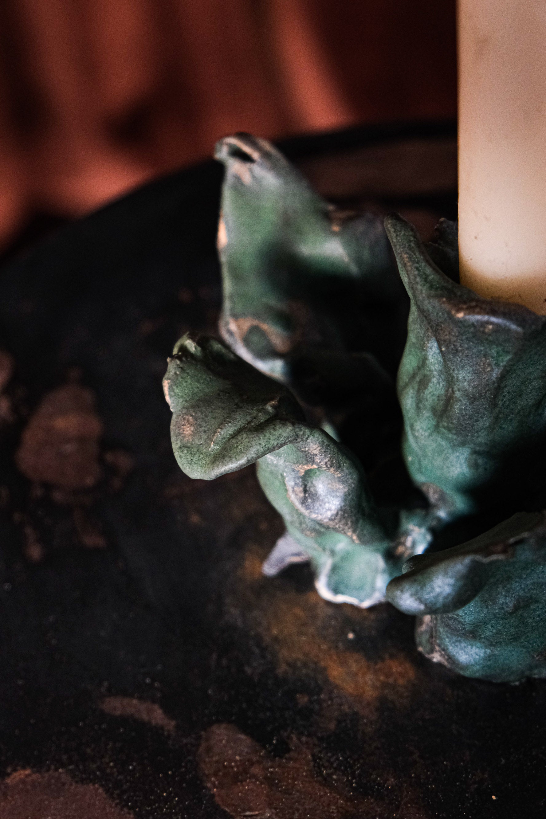 FLOWER CANDLE HOLDERS