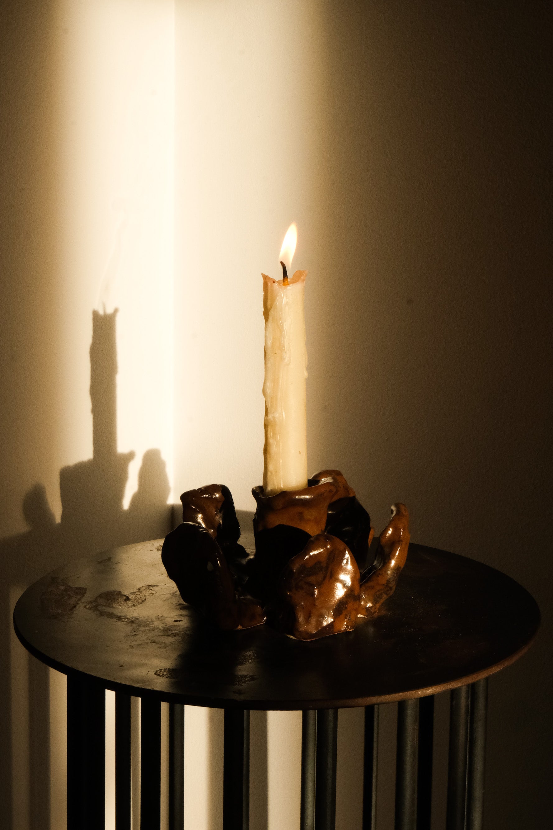 FLOWER CANDLE HOLDERS