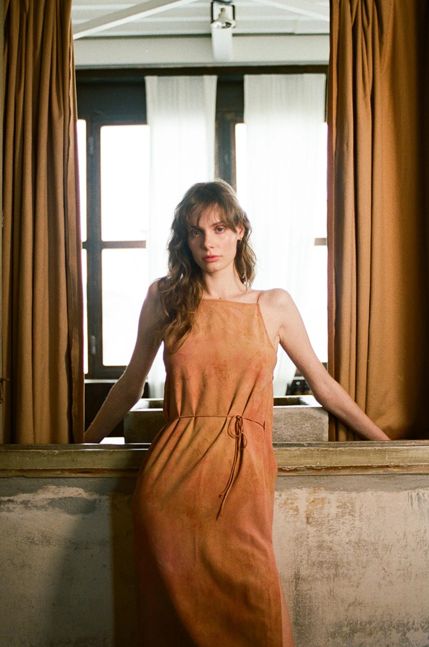 MONA SALMON DRESS LIMITED EDITION